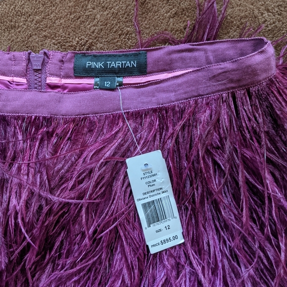 OSTRICH SKIRT - Picture 5 of 5